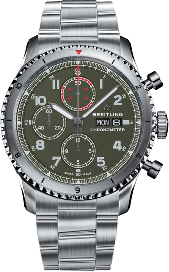 Breitling Watch Aviator 8 Chronograph 43 Curtiss P-40 Warhawk Professional III