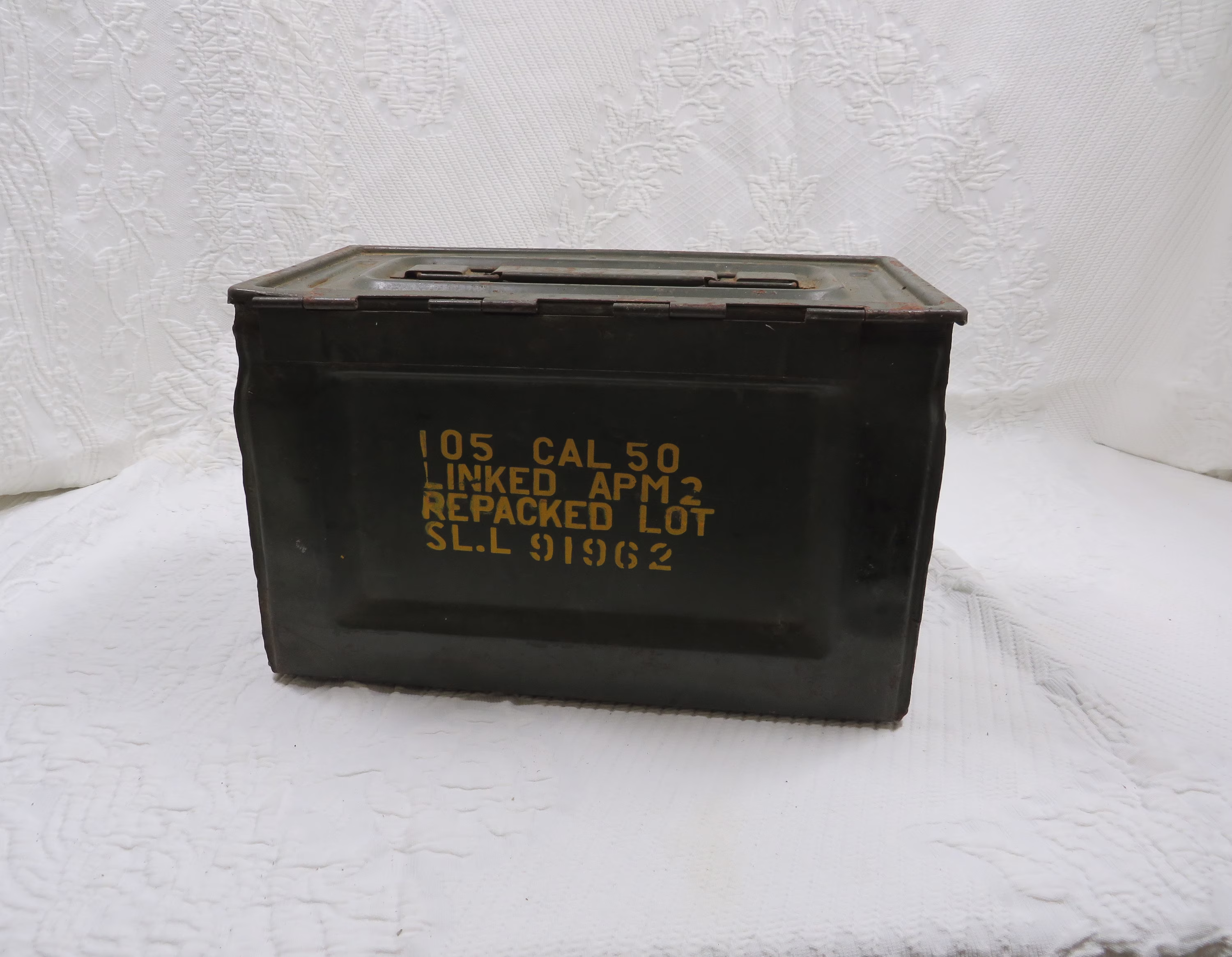 Ammo Box Military Vintage Item