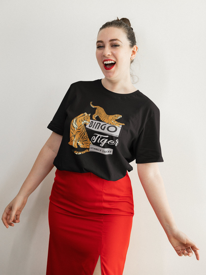 Bingo Shirt - Tee Tshirt Tiger Dad Mom Funny Granny Gift Lovers