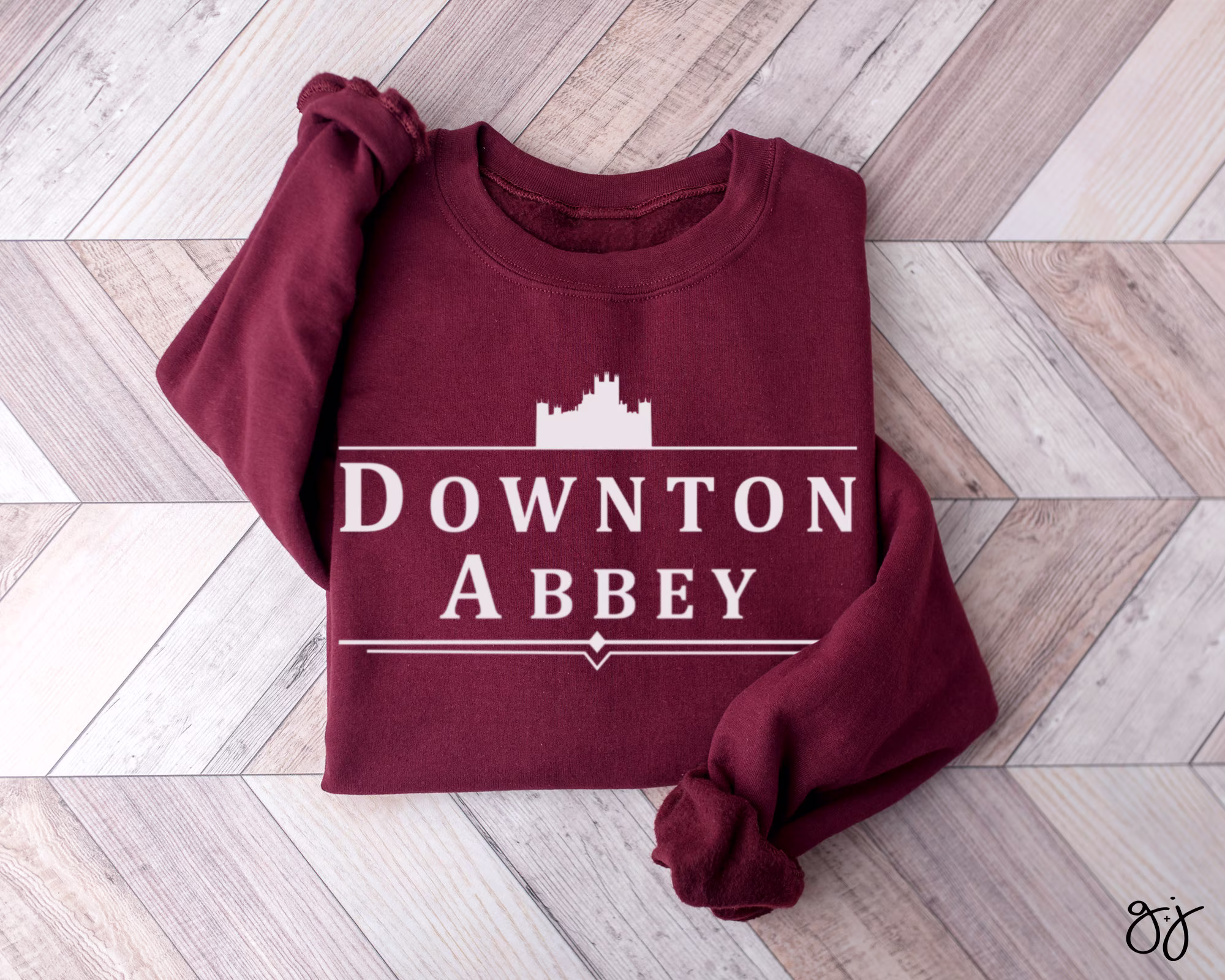 Downton Abbey Sweatshirt, Military Green Maroon White Unisex Sweater, Clothes, Women's Gift, Show Gift Sweatshirt