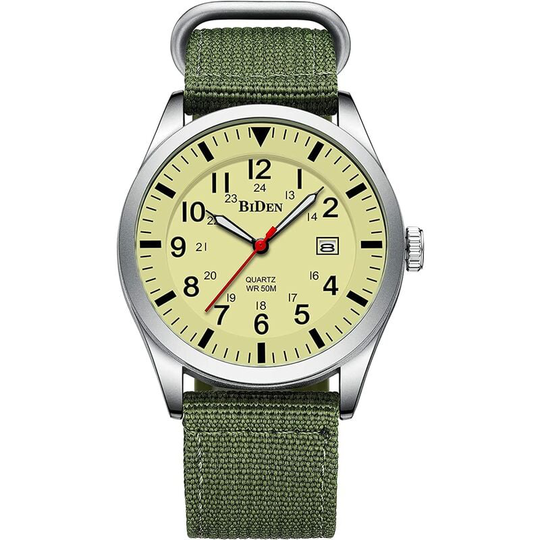 Mens Watches Military Army Watch Analogue Quartz Unisex Waterproof Watches