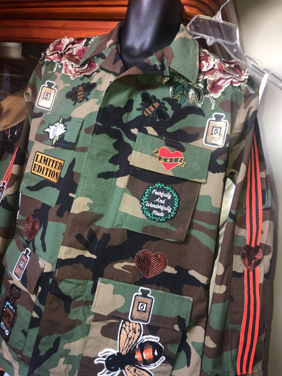 Embellished Military Jacket | Women