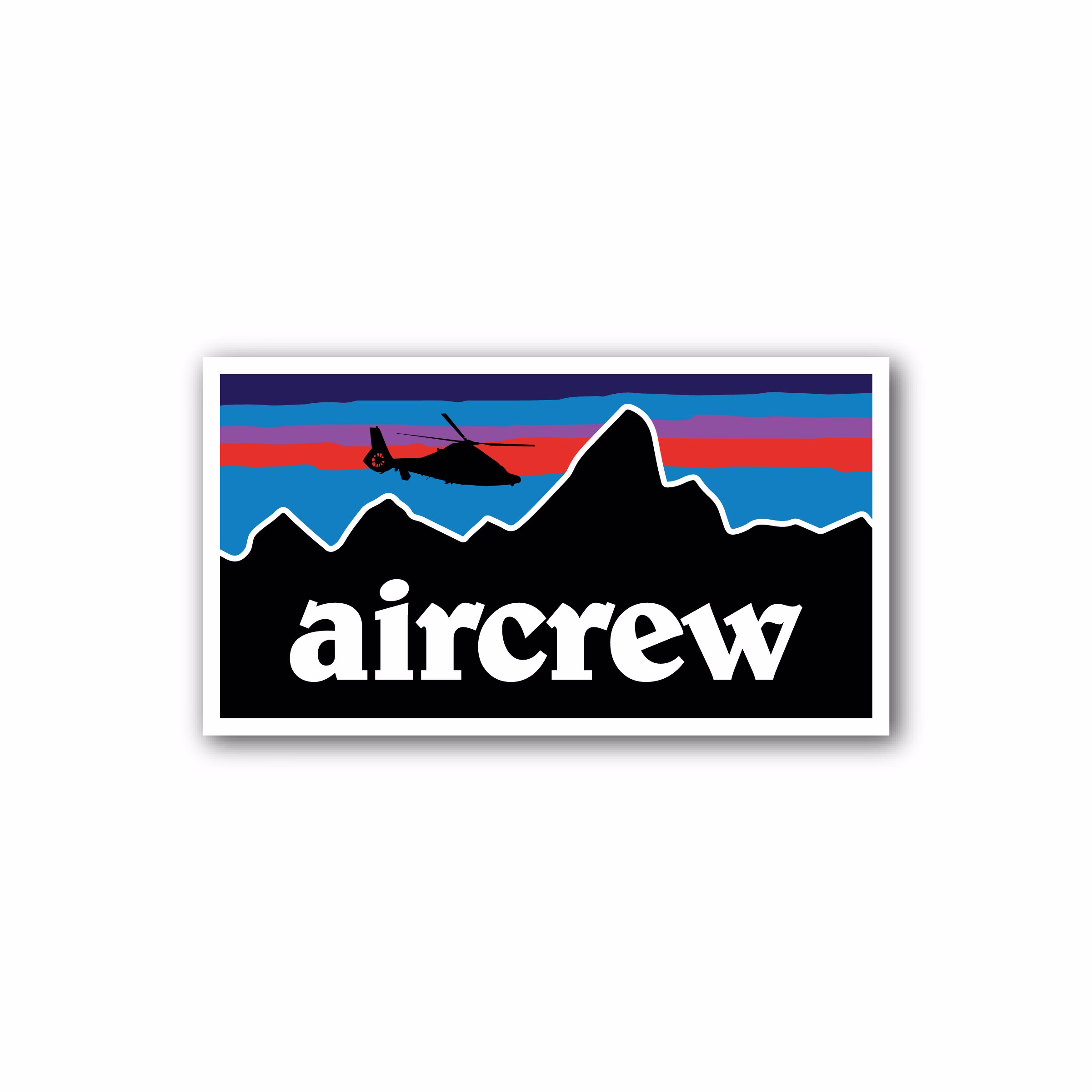 Mh-65 Dolphin Aircrew Sticker