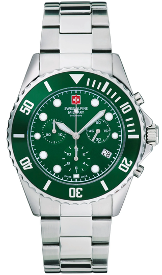 Swiss Alpine Military Watch Master Diver Chrono Chronograph