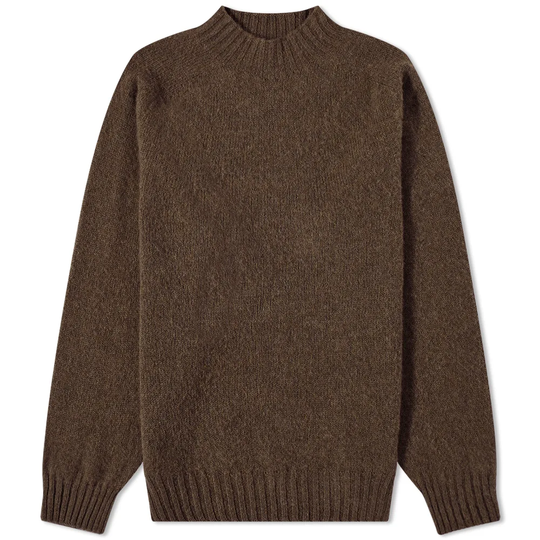 YMC Montant Turtle Neck Knit Brown