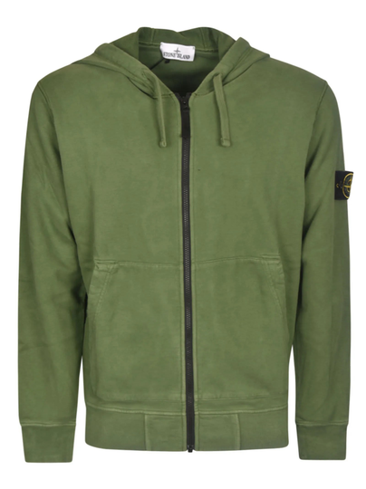 Stone Island Zipped Hoodie