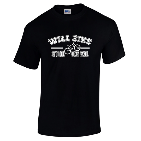 Mountain Bike Mtb Gifts Accessories For Beer T Shirt Top Funny Biking Clothing For Men