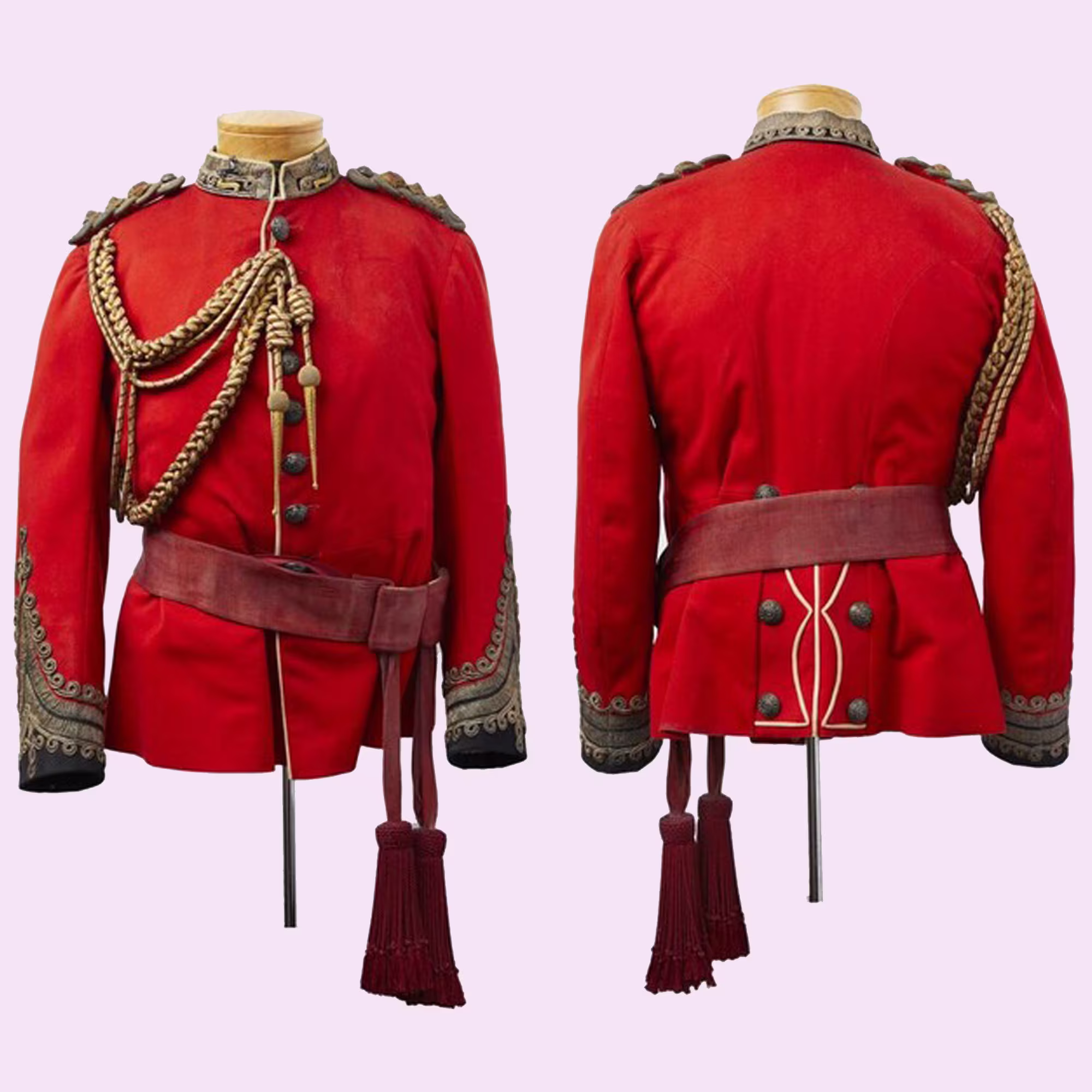 Honorary King's | Liverpool Regiment. Full Dress Tunic Of Colonel Sir George Augustus Pilkington, Replica Jacket, Military Antique Jacket
