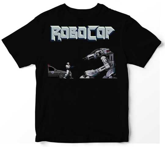 Robocop - Arcade Game Character & Logo Unisex T-Shirt