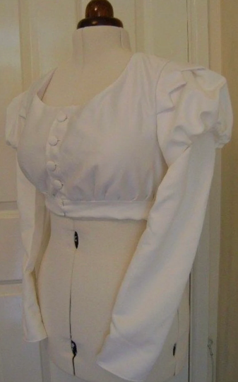 Ladies Pride & Prejudice Inspired Regency Style Jane Austen Spencer Jacket. Made To Measure, With Colour Options