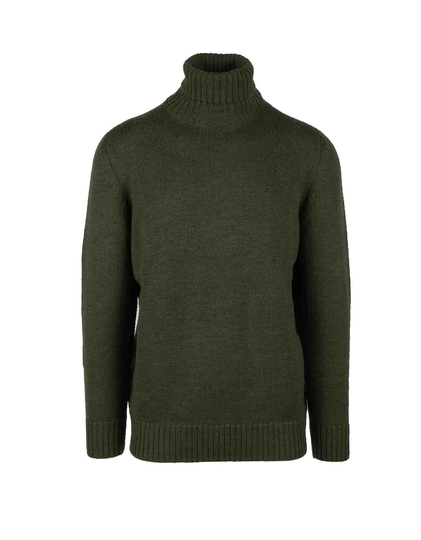 Drumohr Mens Military Green Sweater