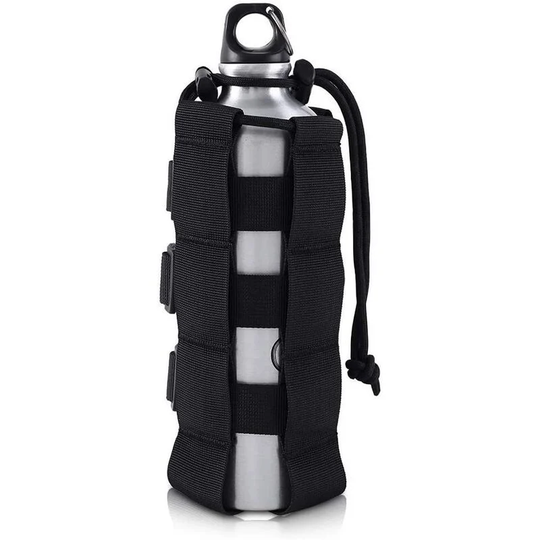 Sunflowergb - Water Bottle Bag Adjustable Tactical Military Bag Water Bottle Holder for Camping Hiking Mountain Biking for Molle Systems