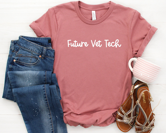 Future Vet Tech Shirt - Technician, Veterinary Tech, School, Student, Assistant, Veterinarian, Gift, Week