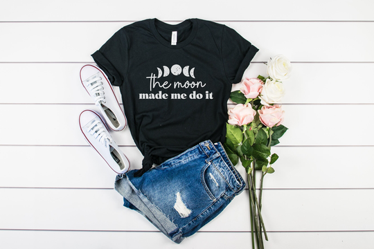 The Moon Made Me Do It T-Shirt - Shirt