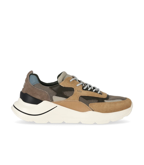 D.a.t.e. Fuga Mesh Beige Sneaker