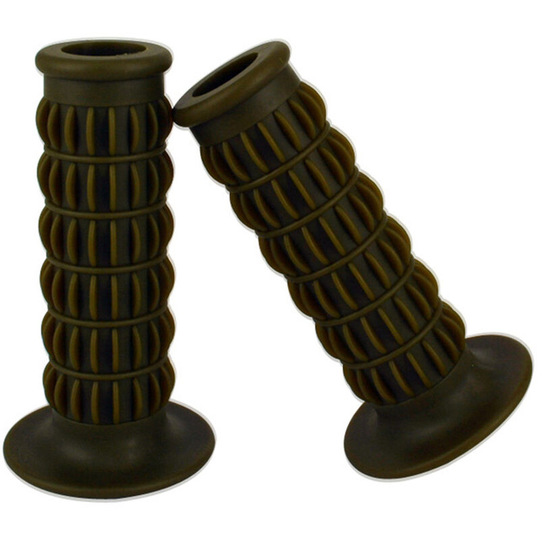 Superseller - Motorcycle Grips Non Slip Handlebar Hand Grips Motorcycle Comfort Handlebar Grip Thruster Grip for Honda CB400, Army green - Army green