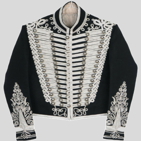 Men's Hussar Jacket Black Top Military Uniform Tunic , Handmade Light Hussar Jacket, Mens Jacket Online