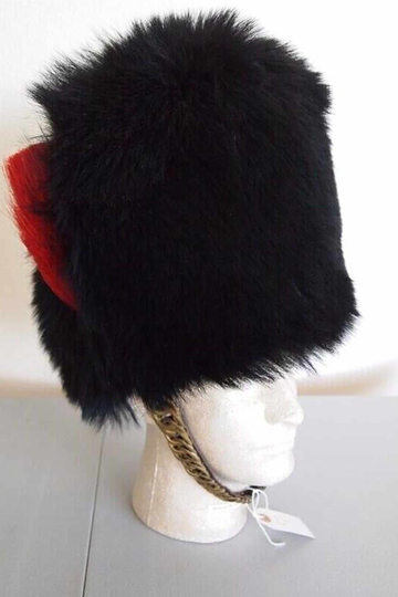 Christmas Sale New British Royal 1950's To 1970's Guardsman's Bearskin Black Hat Worldwide Expedited Shipping