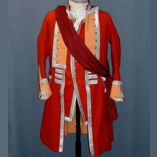 Mens British 35Th Regt. Of Foot, Lieutenant Colonel Jacket, Civil War Jacket, Accessories Not Included in Price