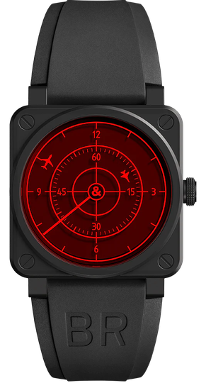 Bell & Ross Watch BR 03 92 Red Radar Ceramic Limited Edition D