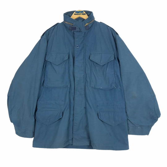 Vintage Alpha Industries M-65 Men's Field Jacket Rn35569 Military Jungle Made in Usa Nato Size 7080/9404 Medium Regular