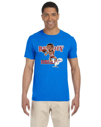 Charles Barkley Caricature Unisex Tshirt