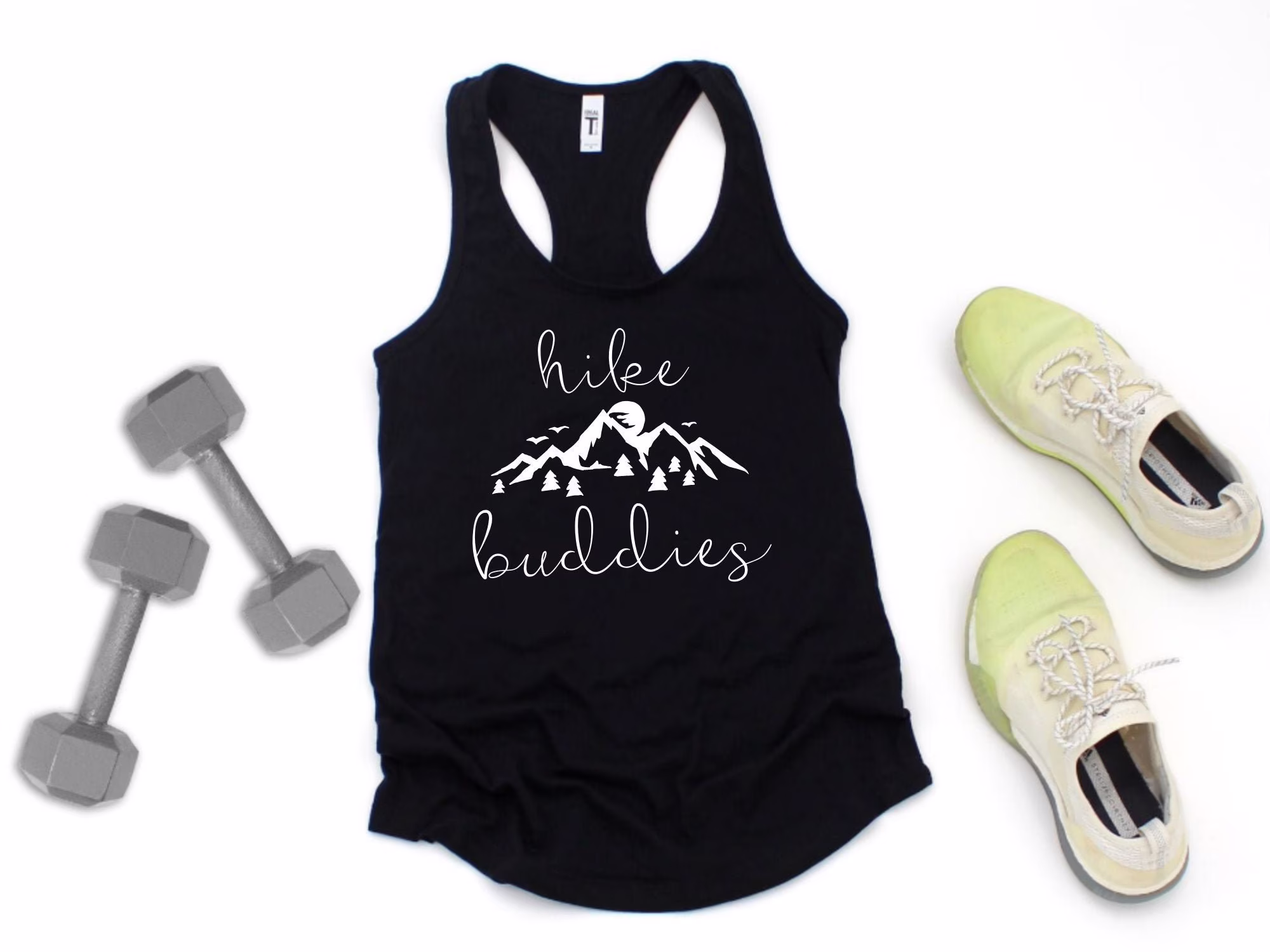 Hike Buddies Tank, Hiking Buddies, & Run Tank Top, Buddy, Essential, Top