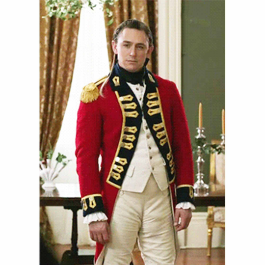 New Red Men 2015 Scandalous Lady W2 Military Dress Gold Braid Expedited Shipping