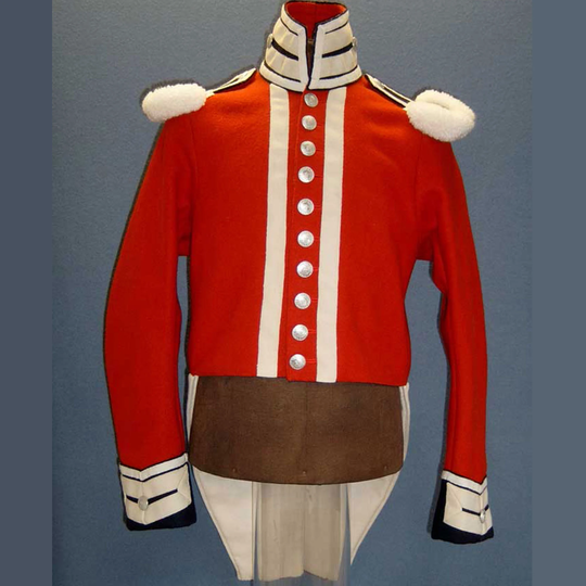 Mens British Royal Staff Coat, War Jacket, British Army Coat, Accessories Not Included in Price
