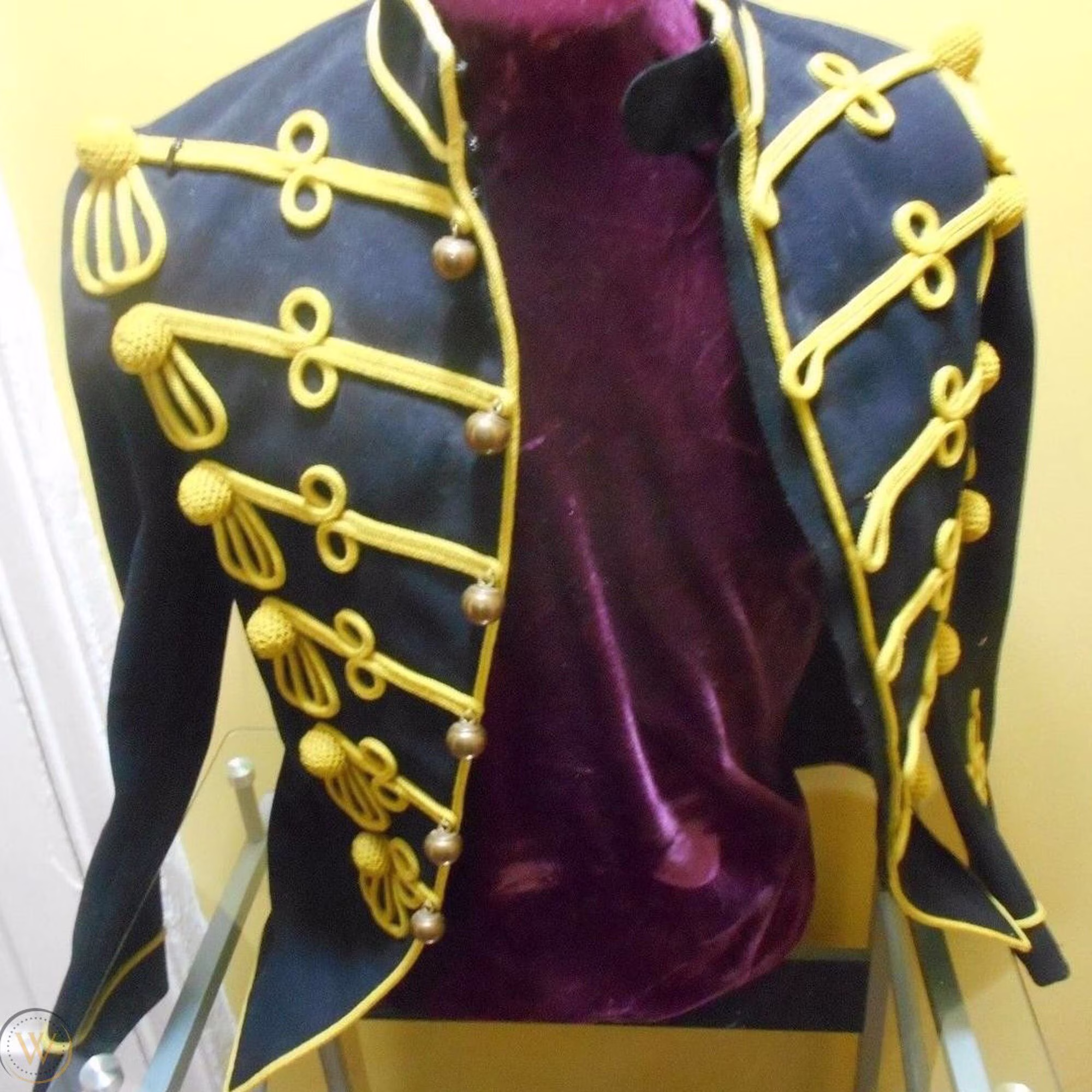 British Hussar Tunic - 1914 War Department Tag, Steampunk Cavalry Troopers Uniform Jacket, Replica Jacket