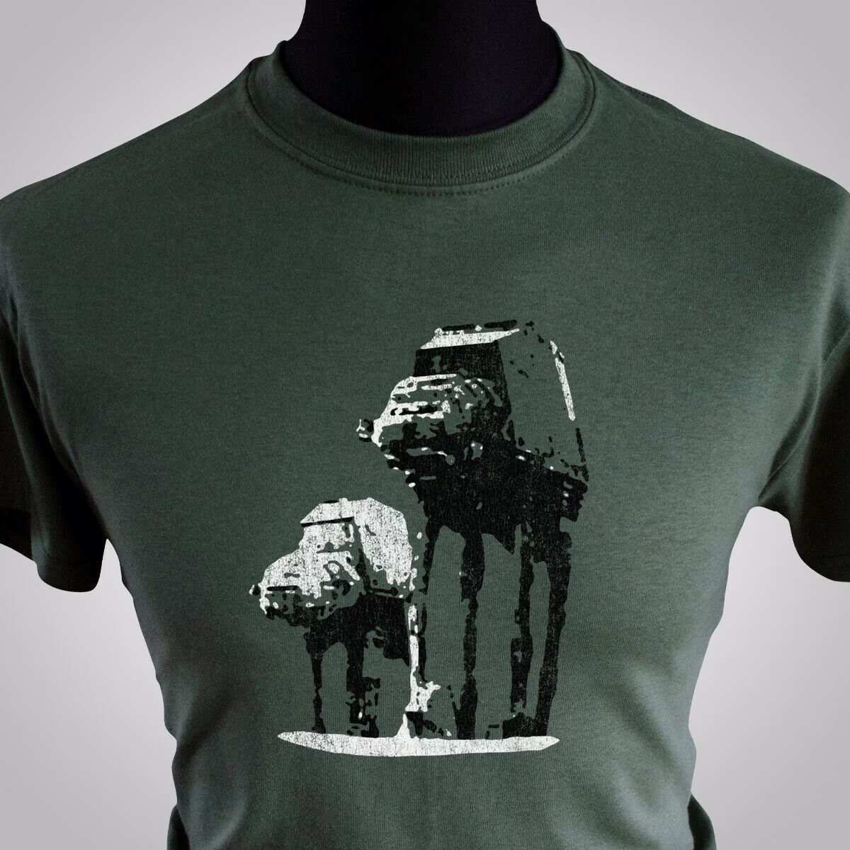 At-At Walkers T Shirt | Green
