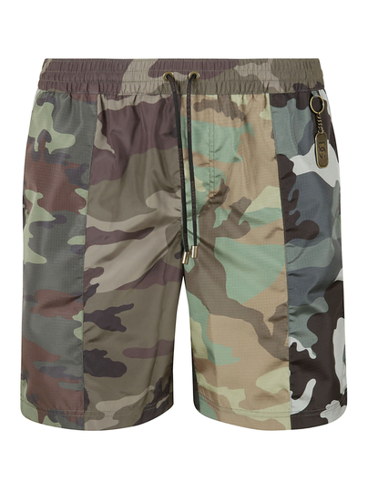 Dolce & Gabbana Medium Camo Drawstring Shorts