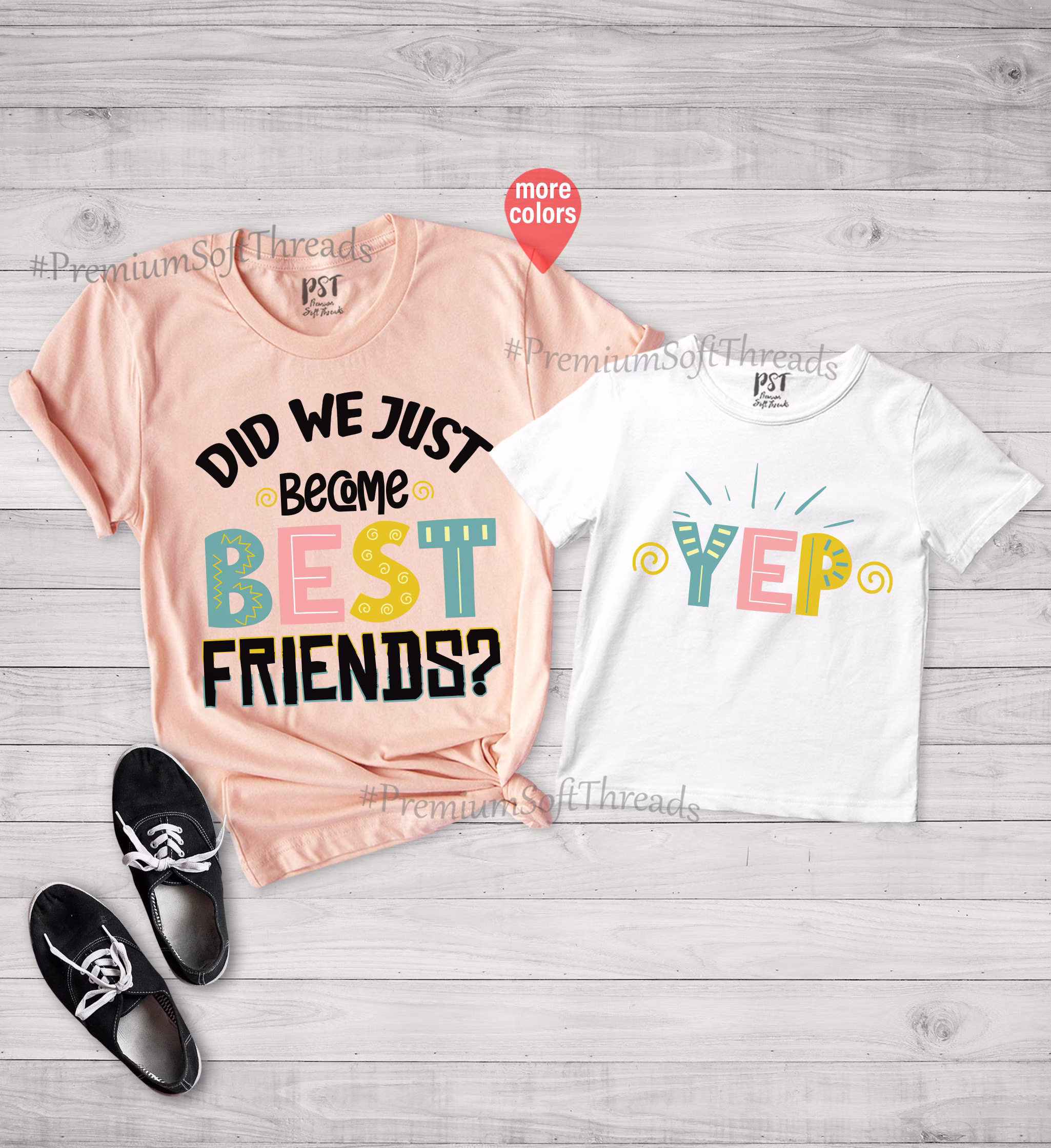 Did We Just Become Best Friends Shirt, Matching Mommy & Me Yep Bodysuits, Mom Outfit, Daughter Shirt