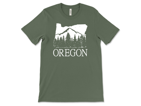 Oregon Shirt, State, Mount Hood Pacific Northwest Adventure Wanderlust Tee, Camping & Outdoors Shirt