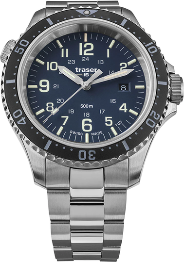 Traser H3 Watch P67 Diver Blue Special Set