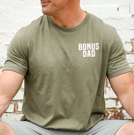 Bonus Dad Shirt, Gift, Step Gift For Father