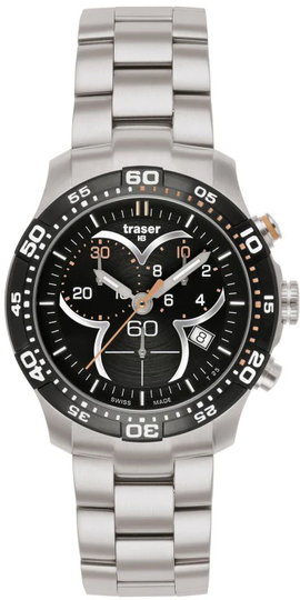 Traser H3 Watch T73 Ladytime Chronograph Black