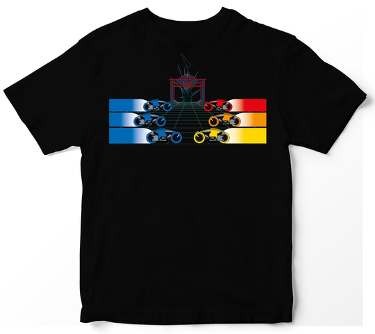 Tron - Light Cycles & Recognizer Unisex T-Shirt