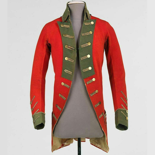 New Red Old Fashion 18Th Century Men Garments Wool Coat, Handmade Light Hussar Jacket, Admiral Military Coat, British Braid Jacket