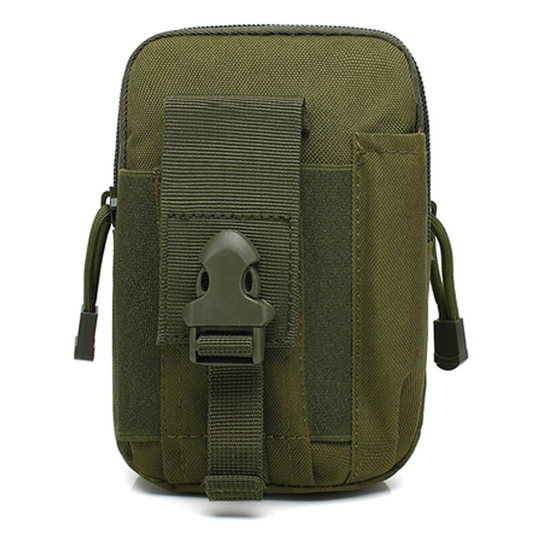 Tactical Belt Bag, edc 1000D Molle Waist Pack/ Multi-Function Bag with a Carabiner for Cycling, Hiking, Mountaineering Running Outdoor Sports Light