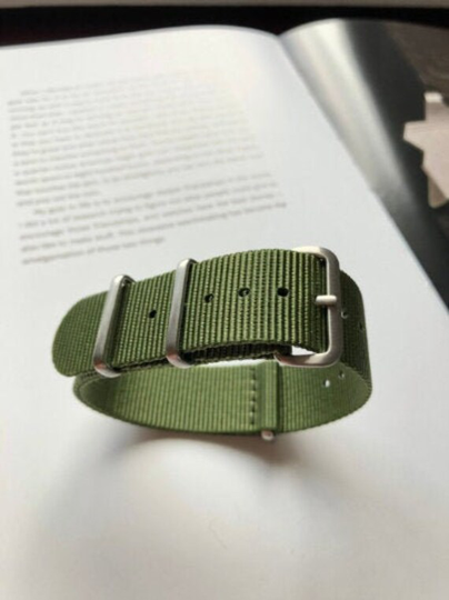 Military Green Nylon Strap