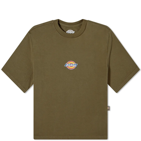 Dickies Maple Valley Cropped Tee Military Green