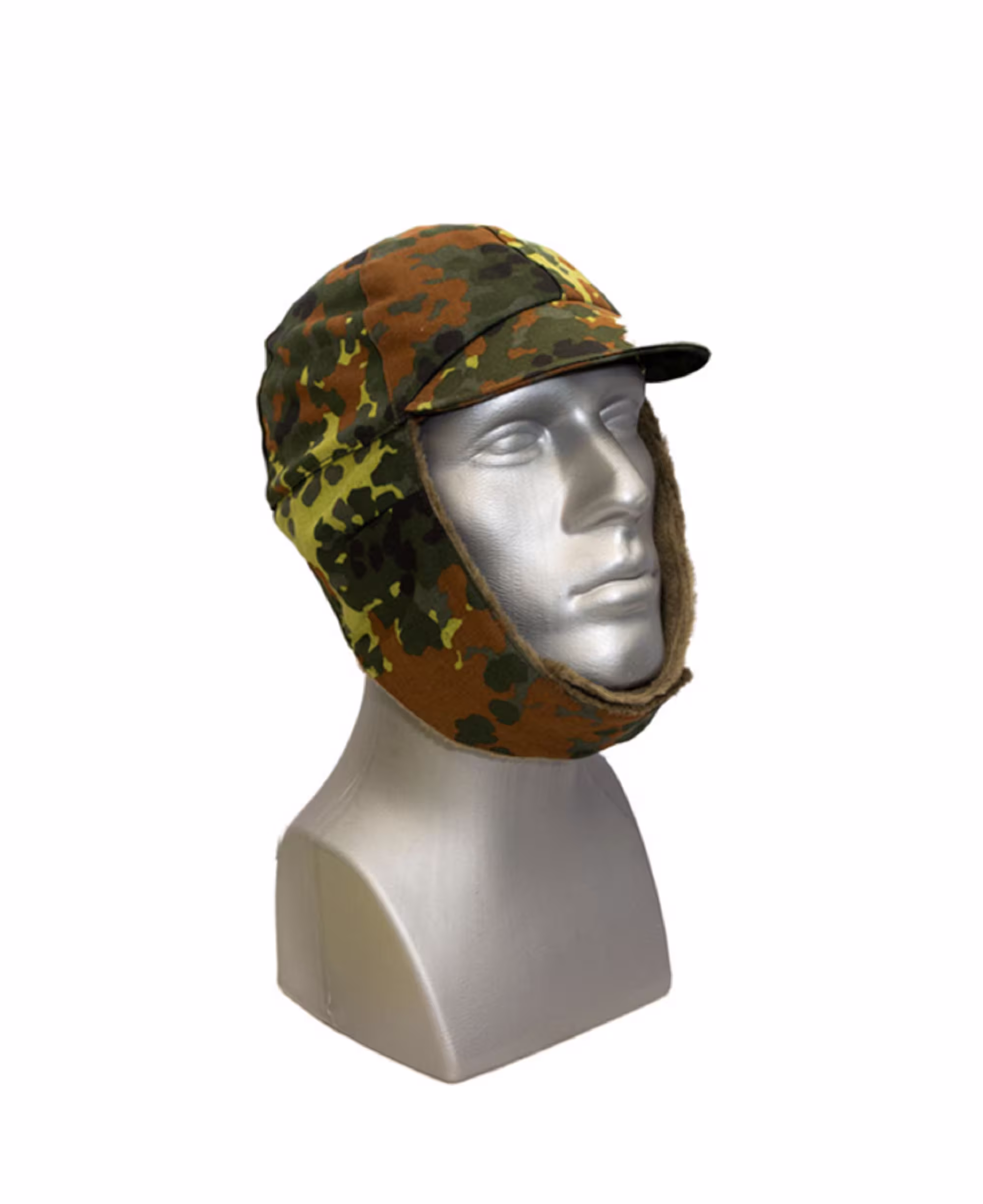 Genuine German Military Flecktarn Winter Hat Surplus, European Surplus