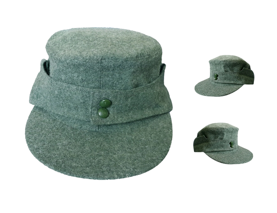 Peaked Hat, Visor Military Army Cap, Winter Chauffeur Reenactment, Soldier Re-Enactors, Replica Field Service Cap