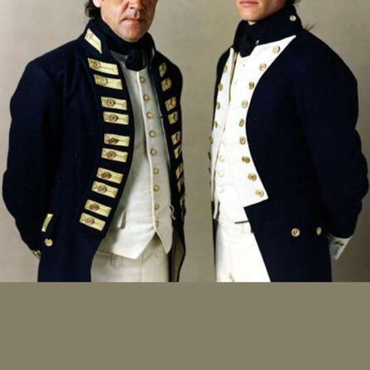 New Men's Navy Blue Coat Uniform Jacket, Model 1866 Mens Hussar Jacket