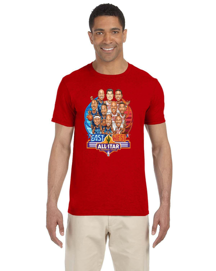 Nba All Star 2009 Caricature Unisex Tshirt